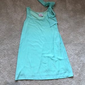 Mint green dress